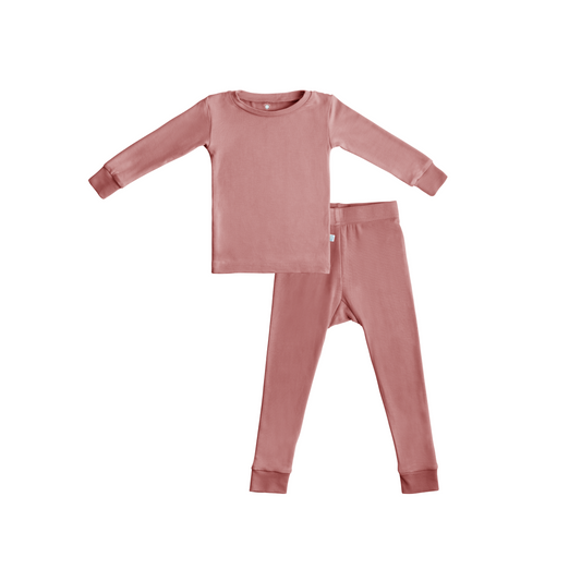 Kai Toddler/Kids Bamboo Pajamas - Dusty Rose - GuGuTon baby store - Baby Fashion - Toddlers Outfits - Babies Outfits - Toddler Clothes - Kids Clothing - Newborn Clothes - Newborn Wear - Kids Wear - Trending Clothes - Trending Outfits - Fall Fashion - Winter Fashion - Girls Clothes - Boys Clothes - Babies Wear - Kids Accessories - KidsWear - Summer Clothes - Summer Fashion - Summer Trend - Falls Sweaters - Tops - Bottom - Jeans - Blouse - Dresses - Newborn Dresses - Toys