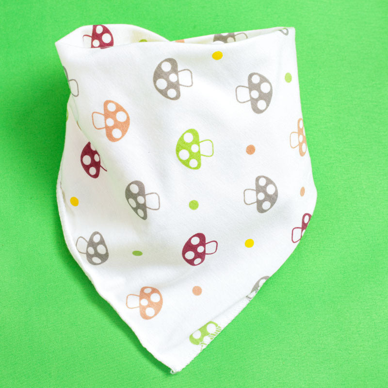 Baby Drooling Towel Baby Triangle Double Layer Headscarf