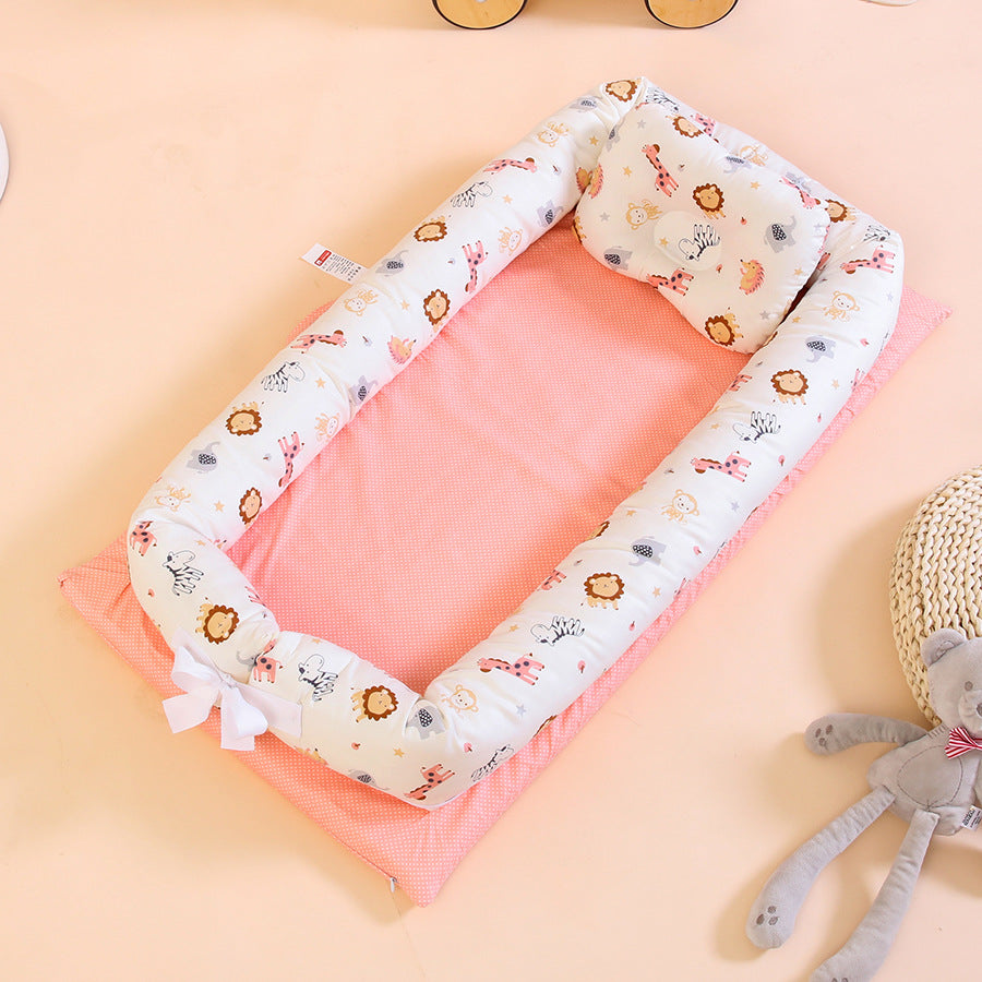 Cotton Portable Bed Is Removable And Washable