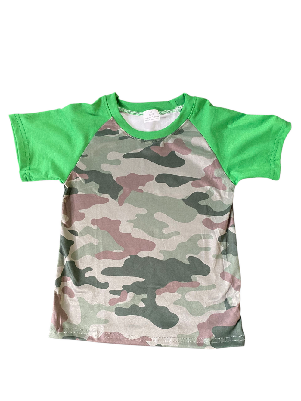 Cole Camo Oops Milk Silk Raglan