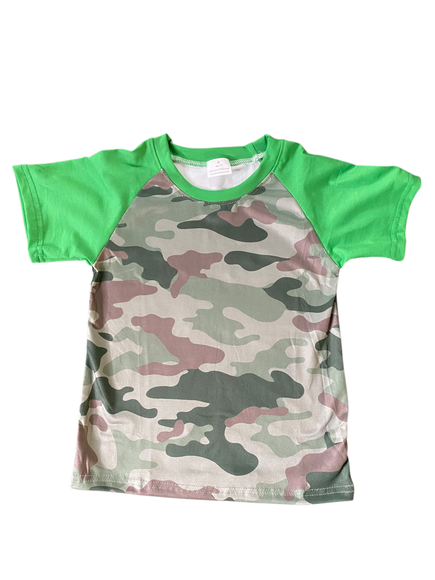 Cole Camo Oops Milk Silk Raglan