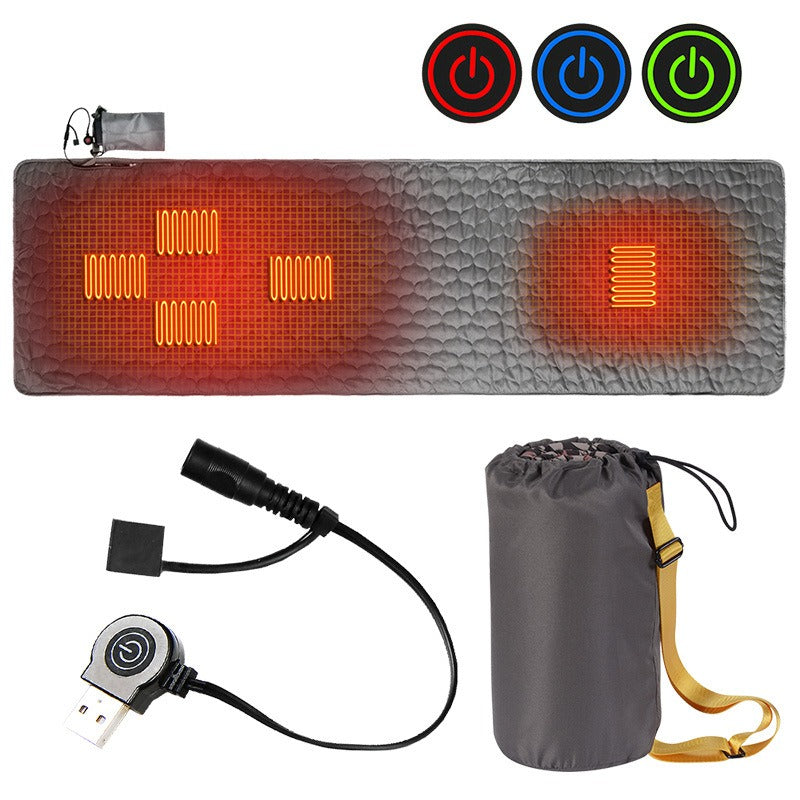 Winter New Smart Charging Portable Heating Sleeping Pad Outdoor Camping Sleeping Tent