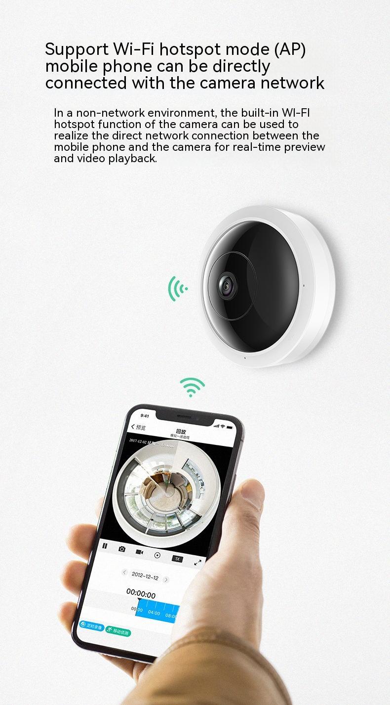 VistaShield Ultra-clear Panoramic Fisheye Camera Monitoring