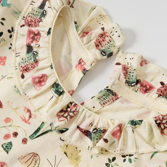 Abigail Children's t-shirt bottoming shirt t-shirt - GuGuTon baby store - Baby Fashion - Toddlers Outfits - Babies Outfits - Toddler Clothes - Kids Clothing - Newborn Clothes - Newborn Wear - Kids Wear - Trending Clothes - Trending Outfits - Fall Fashion - Winter Fashion - Girls Clothes - Boys Clothes - Babies Wear - Kids Accessories - KidsWear - Summer Clothes - Summer Fashion - Summer Trend - Falls Sweaters - Tops - Bottom - Jeans - Blouse - Dresses - Newborn Dresses - Toys