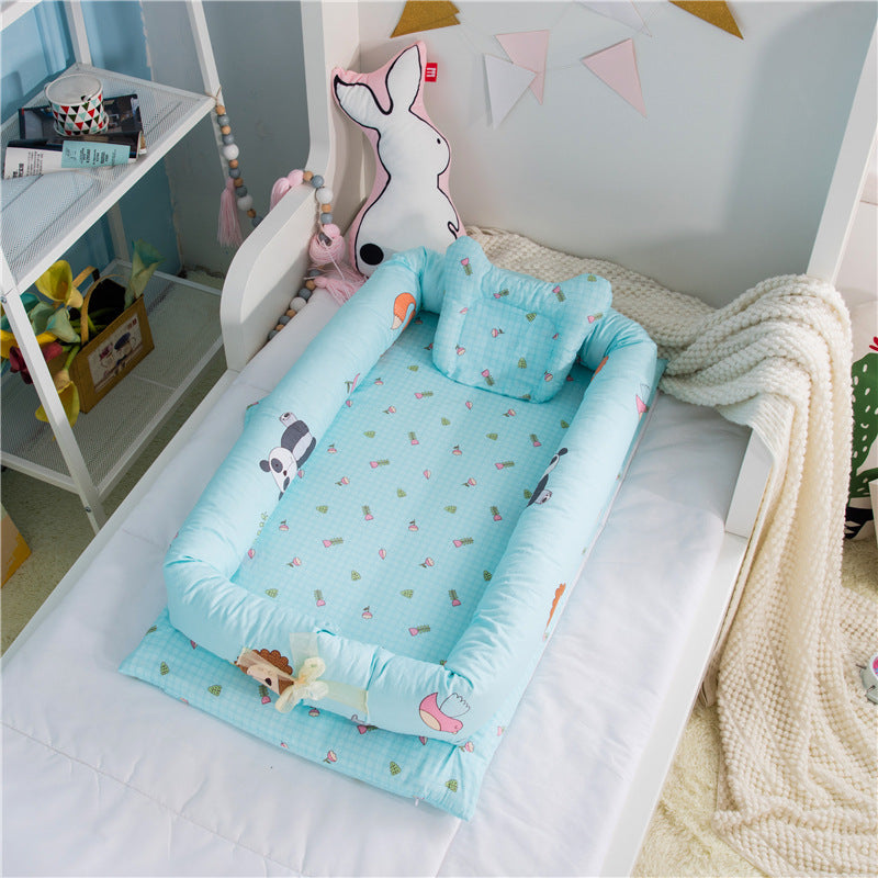 Cotton Portable Bed Is Removable And Washable