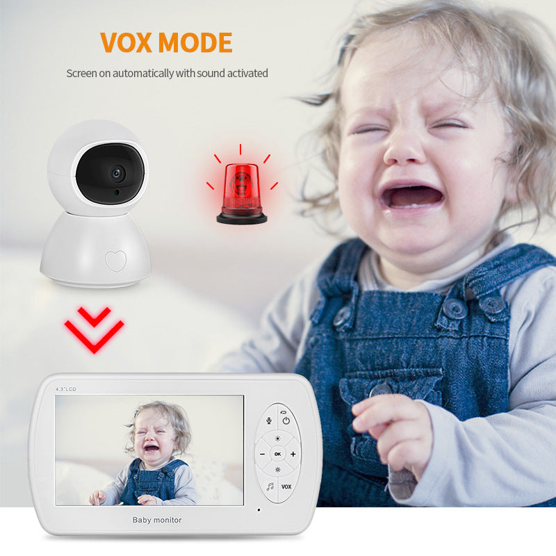TenderTouch Baby Monitor Baby Monitor 4.3 Inch 1080P