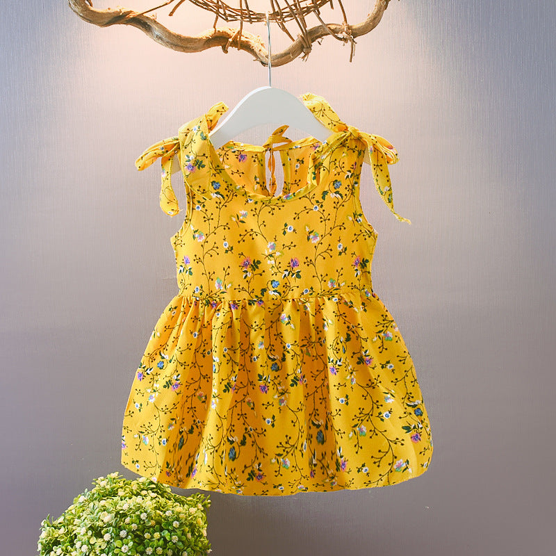Berta Summer Girls' Dresses Baby Sleeveless Floral