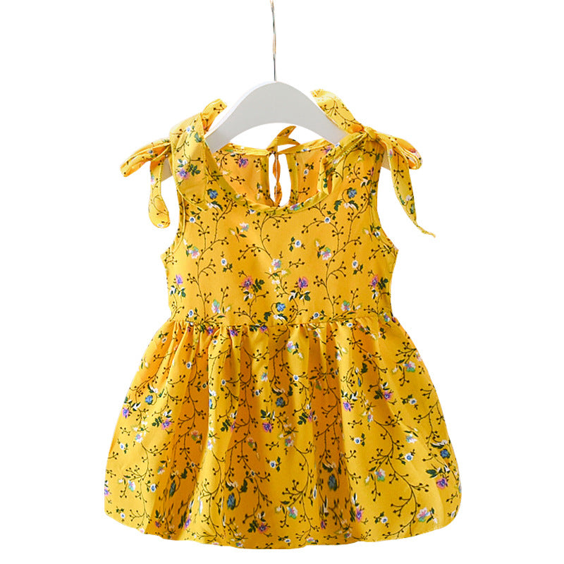 Berta Summer Girls' Dresses Baby Sleeveless Floral