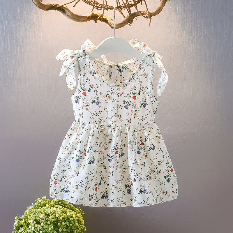Berta Summer Girls' Dresses Baby Sleeveless Floral