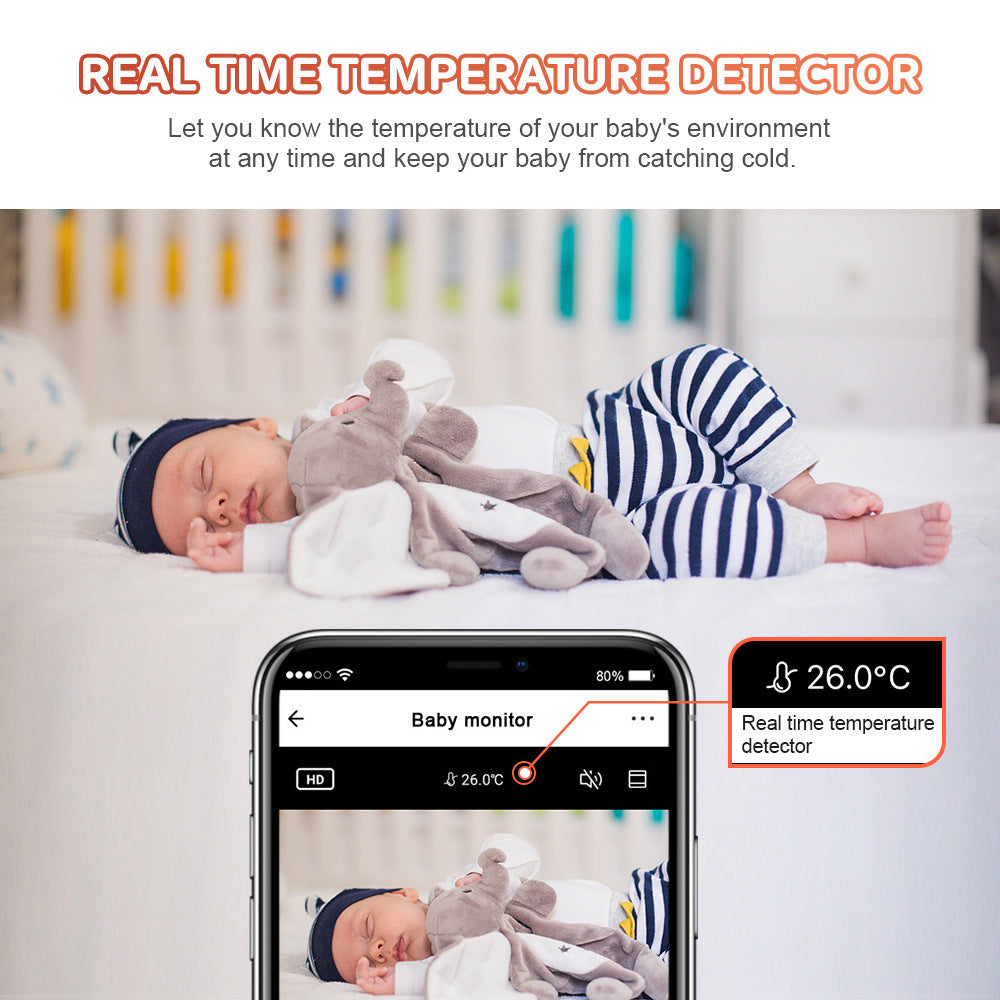 TotTech TenderTouchBaby Care Home Graffiti Shaking Head Camera