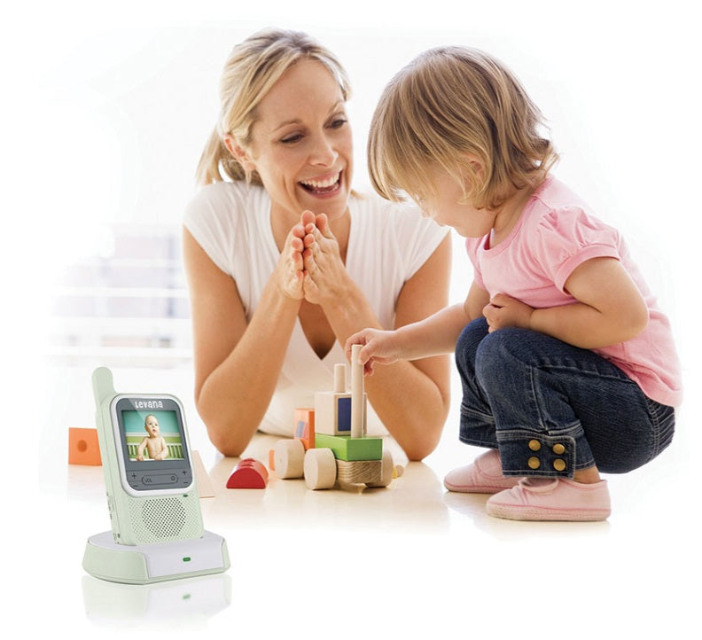 SleepGuard Baby Monitor HD Display, Night Vision, Cry Activation