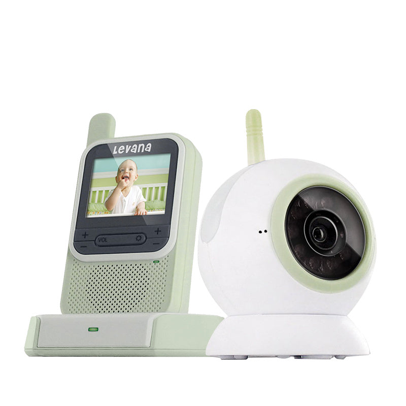 SleepGuard Baby Monitor HD Display, Night Vision, Cry Activation