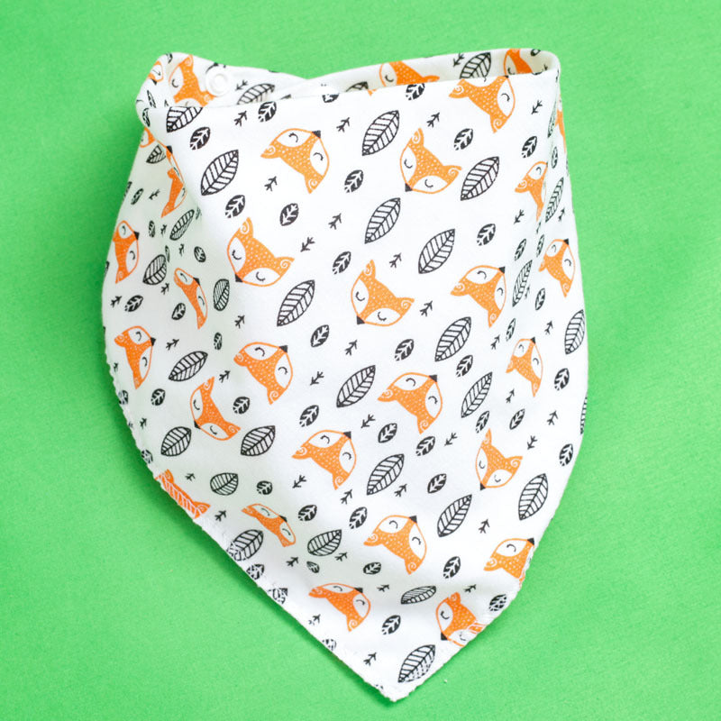 Stetson Drooling Towel Baby Triangle Towel Double Layer