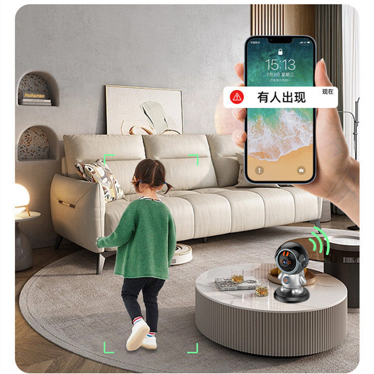 Jimmy Wireless Mobile Phone Remote Monitoring HD Robot Camera
