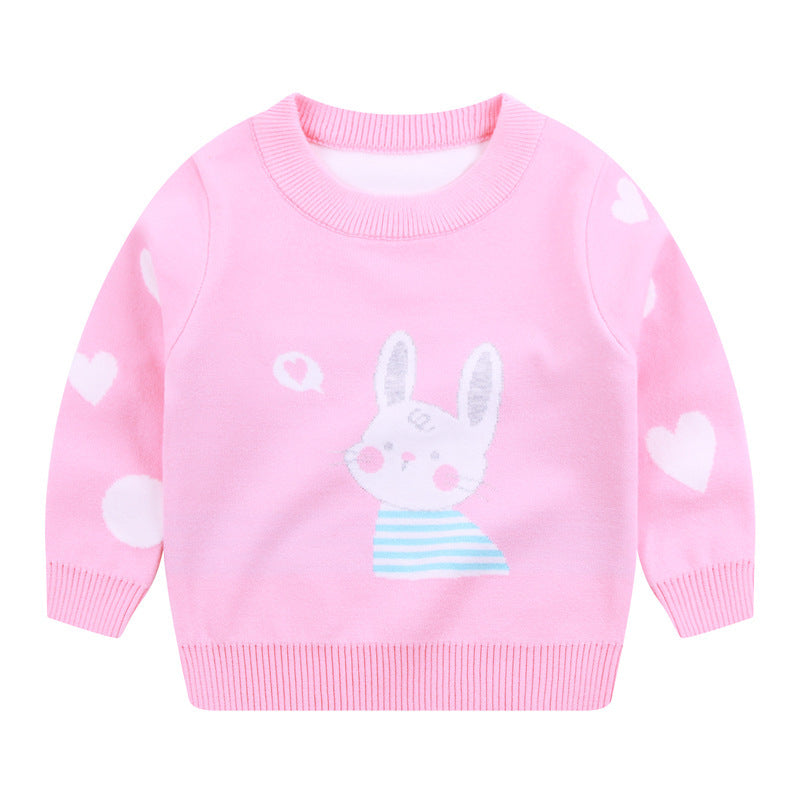 Addison Double love white rabbit autumn and winter coat