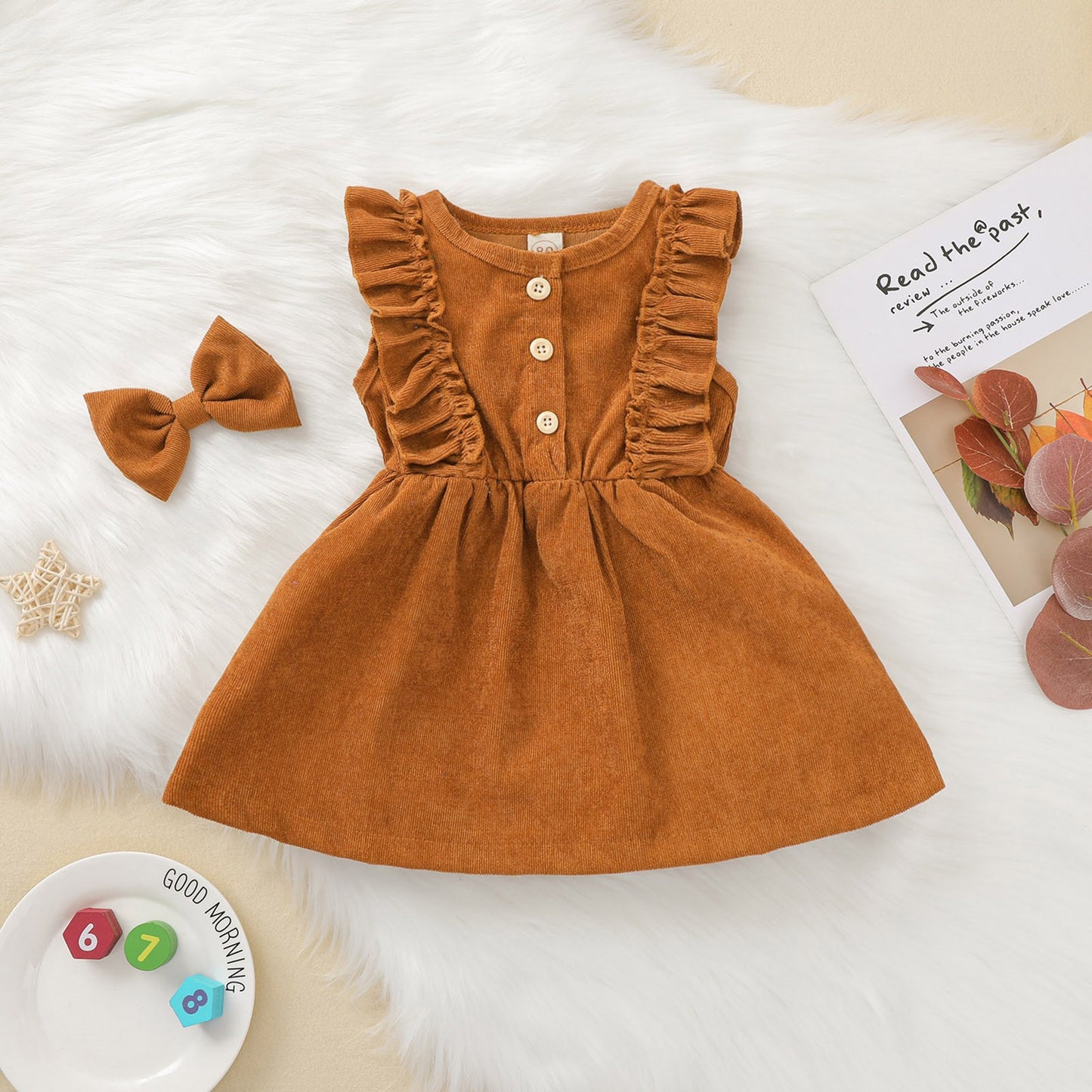 Yolanda Summer Lovely Baby Dresses Kids Girls