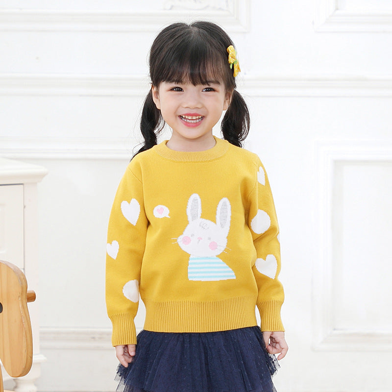 Addison Double love white rabbit autumn and winter coat