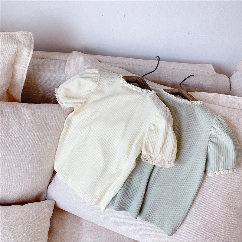 Olivia Bluse Small Clothing Girls Lace Sleeves