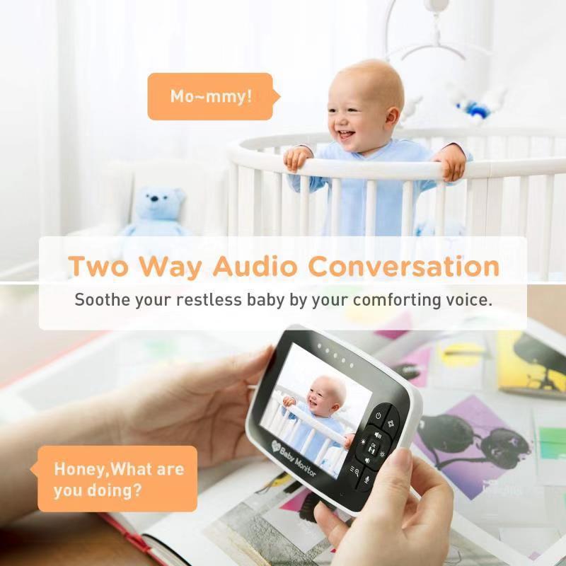 TenderTouch Baby monitor night vision temperature