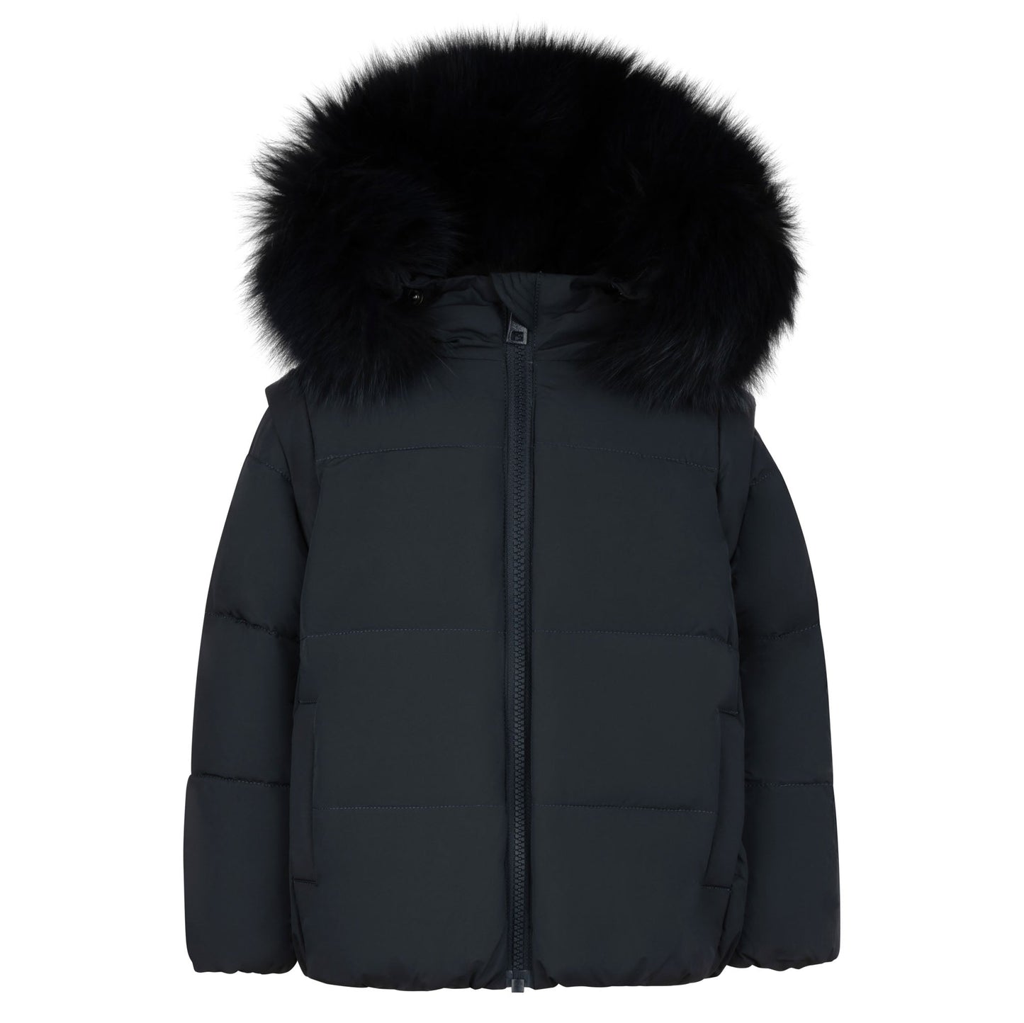 Theo Little Boys Black Jacket - GuGuTon baby store - Baby Fashion - Toddlers Outfits - Babies Outfits - Toddler Clothes - Kids Clothing - Newborn Clothes - Newborn Wear - Kids Wear - Trending Clothes - Trending Outfits - Fall Fashion - Winter Fashion - Girls Clothes - Boys Clothes - Babies Wear - Kids Accessories - KidsWear - Summer Clothes - Summer Fashion - Summer Trend - Falls Sweaters - Tops - Bottom - Jeans - Blouse - Dresses - Newborn Dresses - Toys