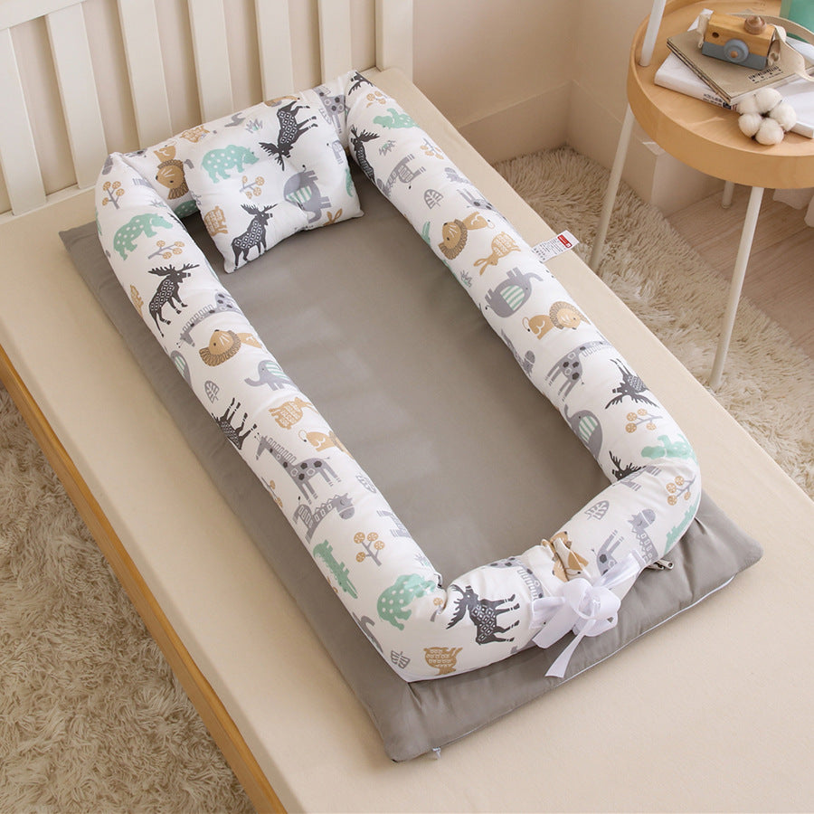 Cotton Portable Bed Is Removable And Washable