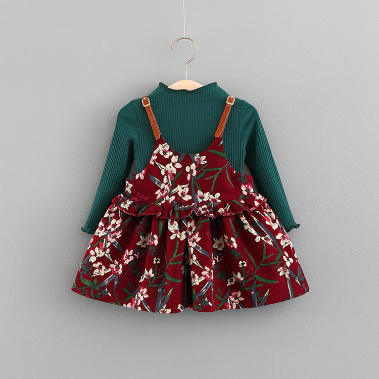 Nieves Baby Dress Girl's Autumn Baby Clothing Casual