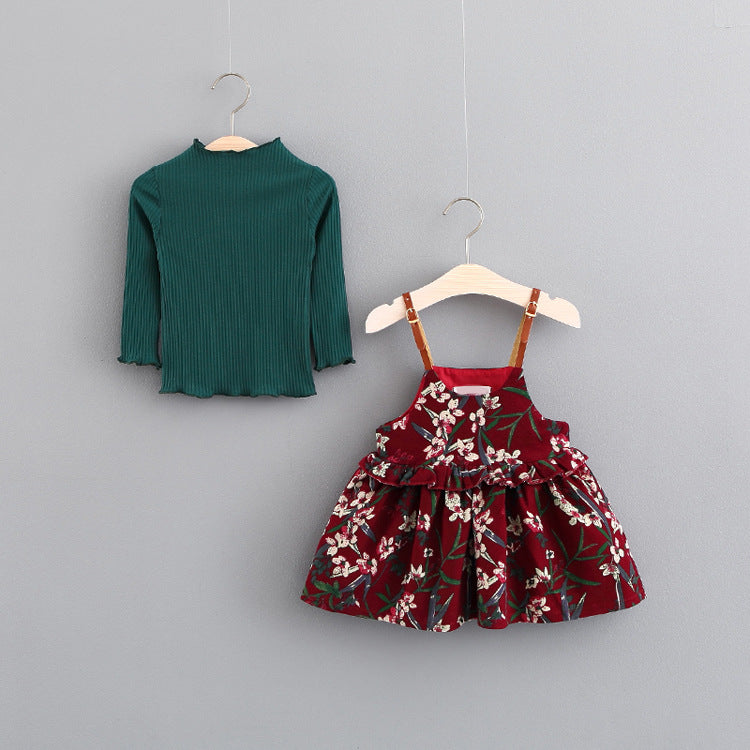 Nieves Baby Dress Girl's Autumn Baby Clothing Casual