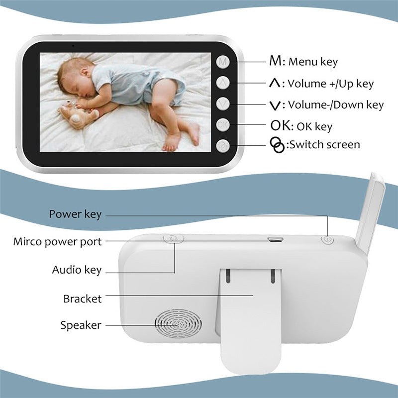 BabySense Monitor 43 Inch Baby Monitor Baby Monitor