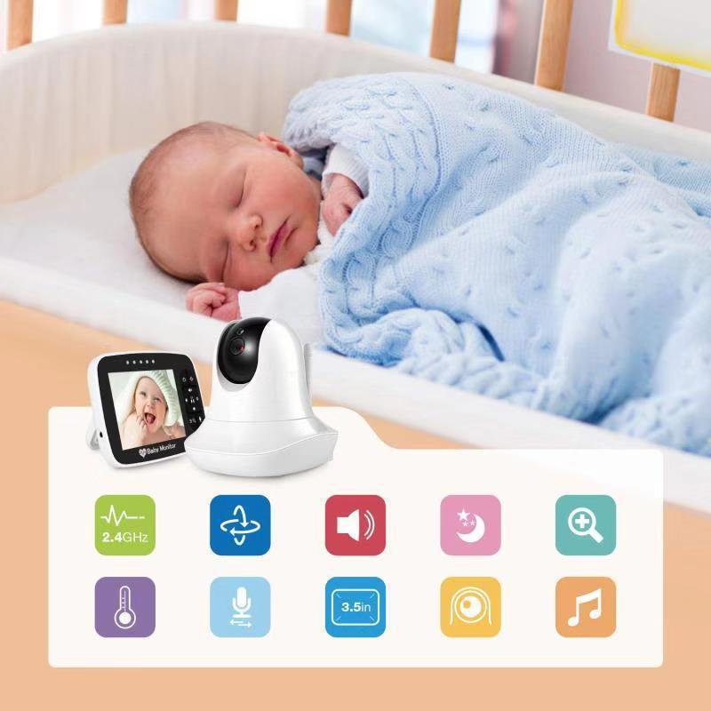 TenderTouch Baby monitor night vision temperature