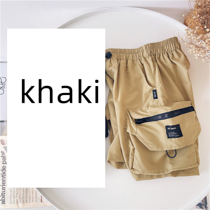 Gabriel Boys Summer Loose Casual Cargo Shorts