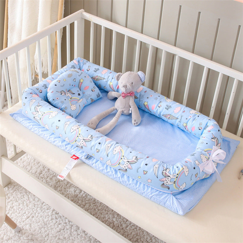 Cotton Portable Bed Is Removable And Washable
