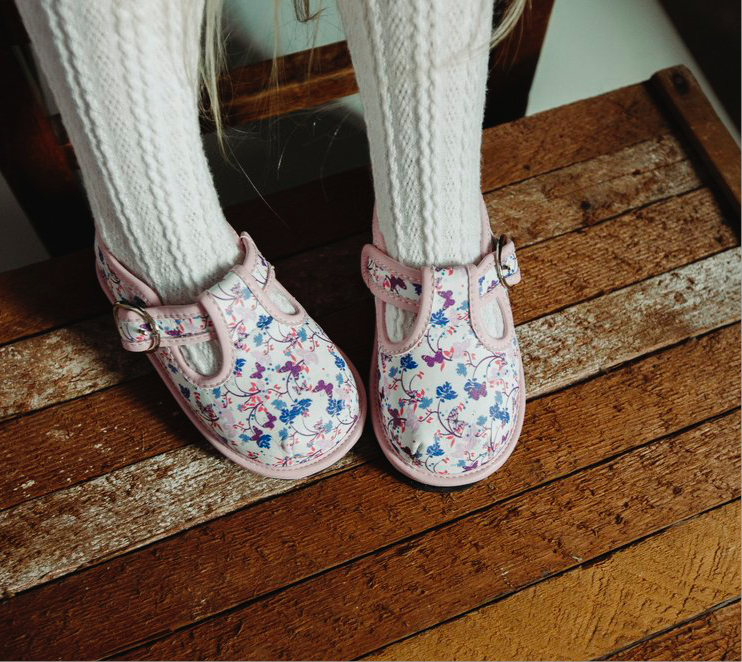 Floral Slip-On Shoes Comfortable Everyday Shoes