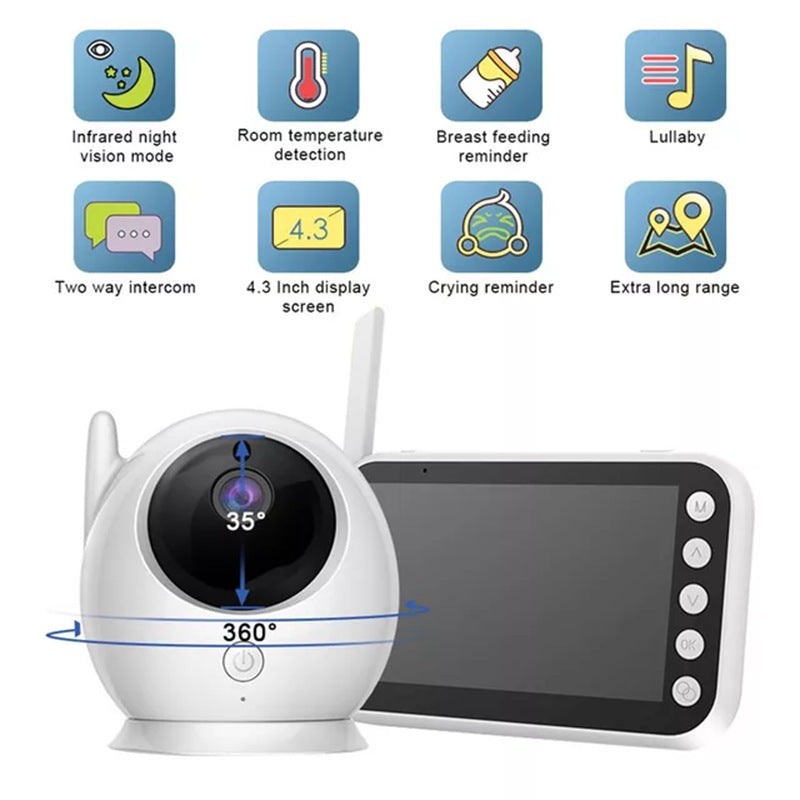 BabySense Monitor 43 Inch Baby Monitor Baby Monitor