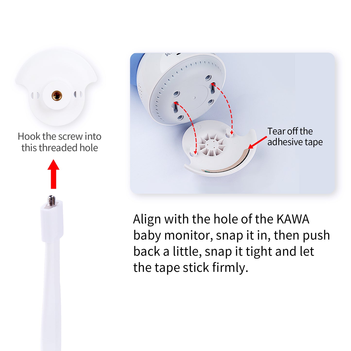 NestGuard BabyHome Fashion Baby Camera Bracket