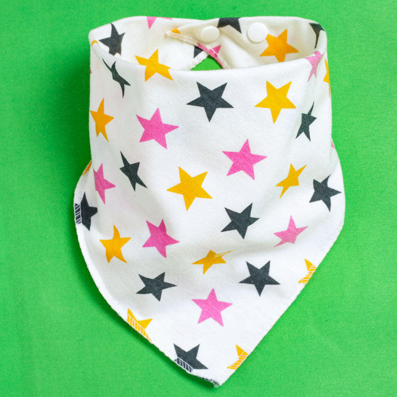 Stetson Drooling Towel Baby Triangle Towel Double Layer