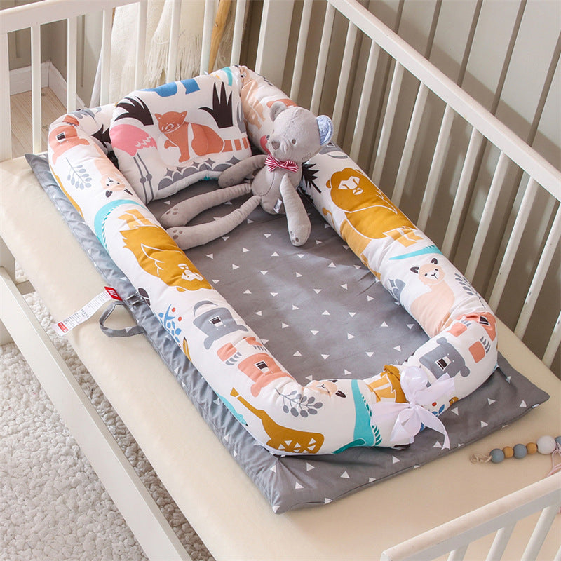Cotton Portable Bed Is Removable And Washable