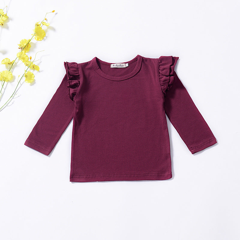 Isabella Girls' cotton long sleeve T-shirt