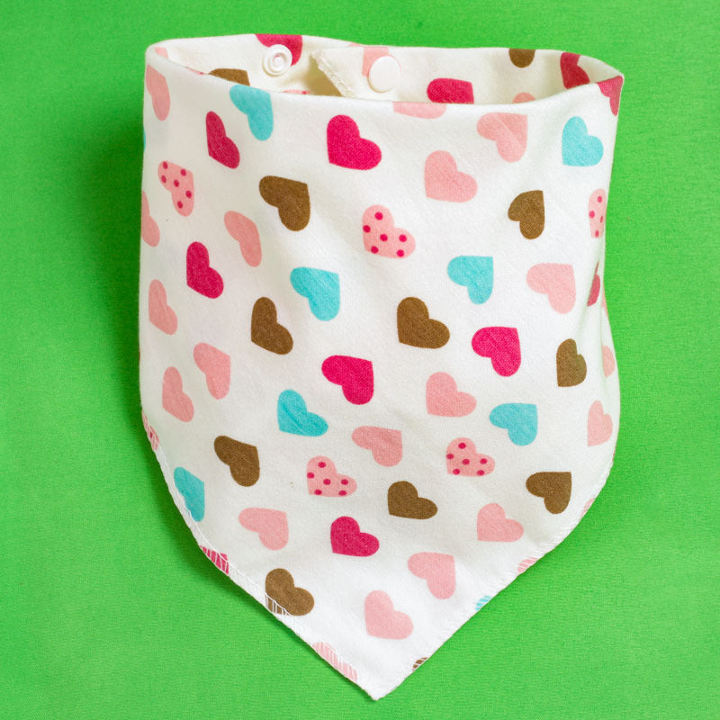 Stetson Drooling Towel Baby Triangle Towel Double Layer