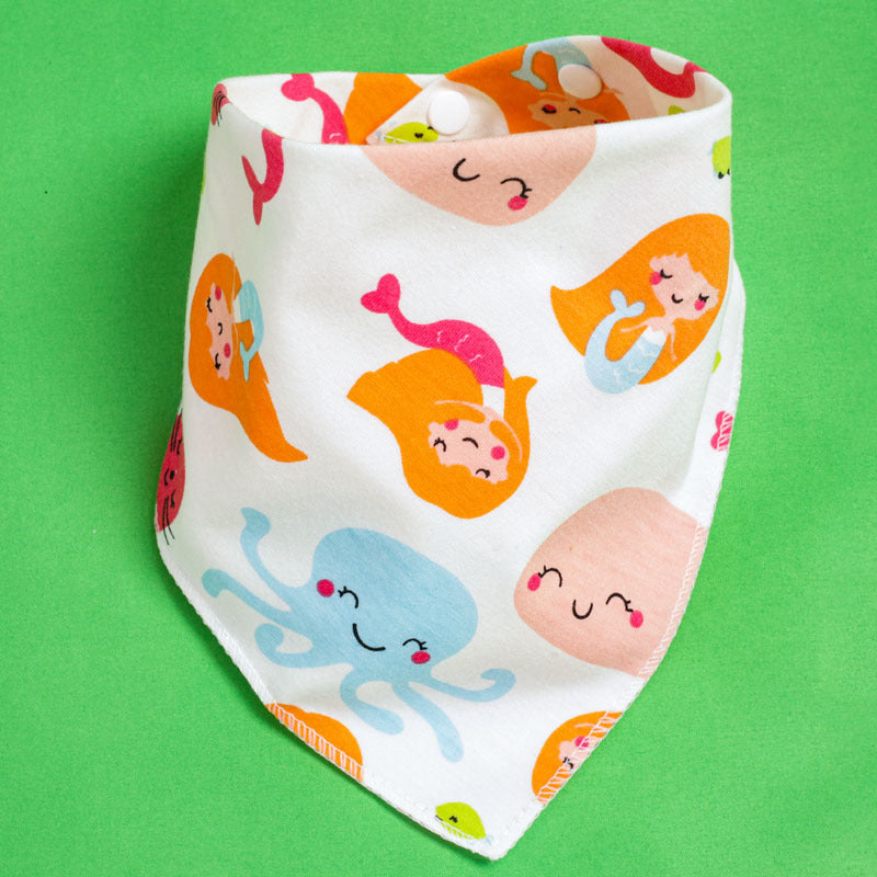 Baby Drooling Towel Baby Triangle Double Layer Headscarf