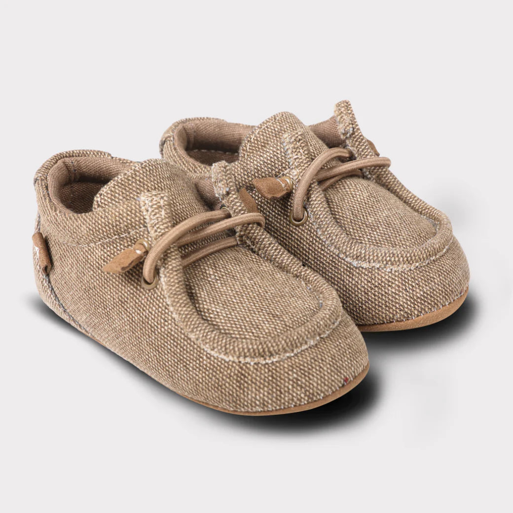 Parker Boys Slip-On Crib Shoe - GuGuTon baby store - Baby Fashion - Toddlers Outfits - Babies Outfits - Toddler Clothes - Kids Clothing - Newborn Clothes - Newborn Wear - Kids Wear - Trending Clothes - Trending Outfits - Fall Fashion - Winter Fashion - Girls Clothes - Boys Clothes - Babies Wear - Kids Accessories - KidsWear - Summer Clothes - Summer Fashion - Summer Trend - Falls Sweaters - Tops - Bottom - Jeans - Blouse - Dresses - Newborn Dresses - Toys