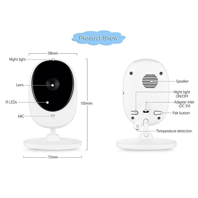 BabyDream Sleep Monitor Baby Intercom Nurse