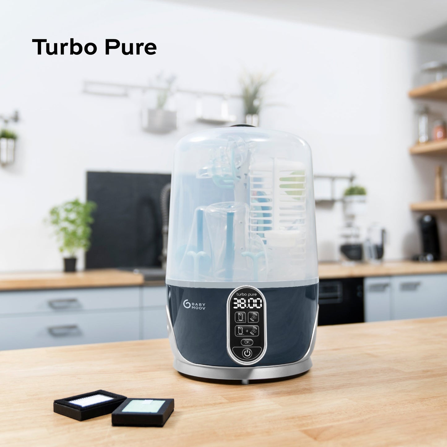 Turbo Pure 3-in-1 Bottle Sterilizer, Dryer & Purified Bottle Storage - GuGuTon baby store - Baby Fashion - Toddlers Outfits - Babies Outfits - Toddler Clothes - Kids Clothing - Newborn Clothes - Newborn Wear - Kids Wear - Trending Clothes - Trending Outfits - Fall Fashion - Winter Fashion - Girls Clothes - Boys Clothes - Babies Wear - Kids Accessories - KidsWear - Summer Clothes - Summer Fashion - Summer Trend - Falls Sweaters - Tops - Bottom - Jeans - Blouse - Dresses - Newborn Dresses - Toys