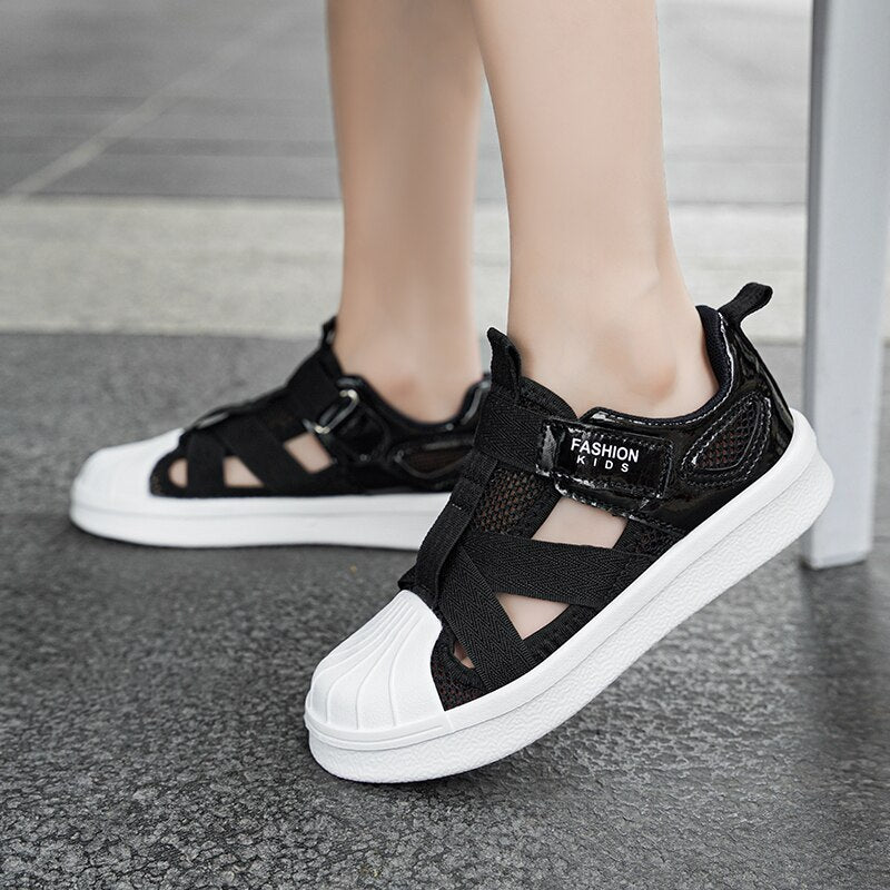 For Boys Girls Beach Shoes Soft Bottom Non-slip Breathable Sports