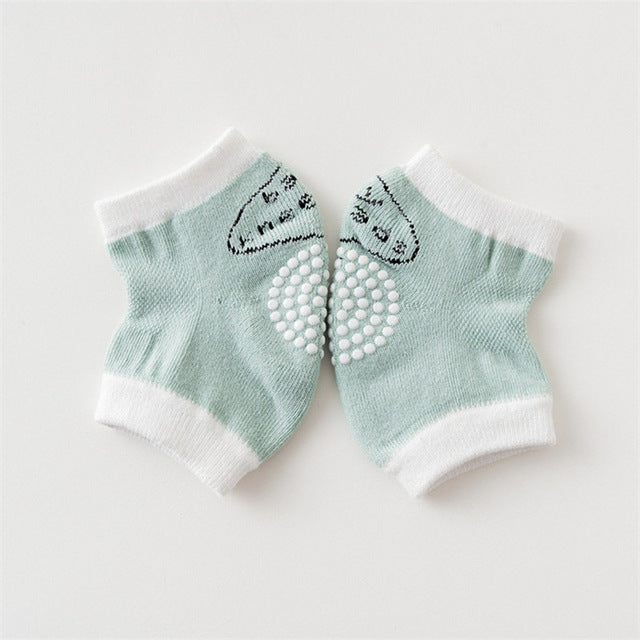 0-18 Months babys Non-slip Baby Kneecap Summer Cotton Knee Pad