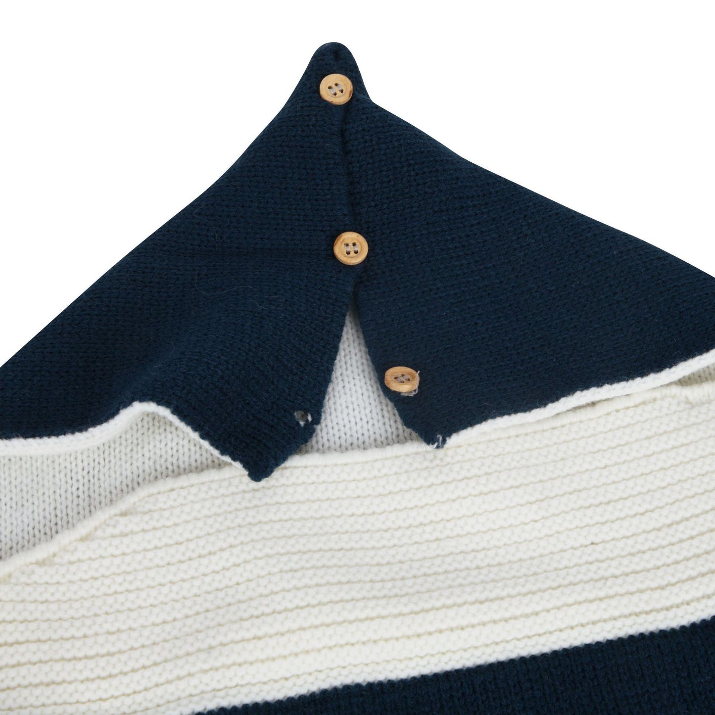 New Solid Color Baby Knitted Rabbit Button Sleeping Bag
