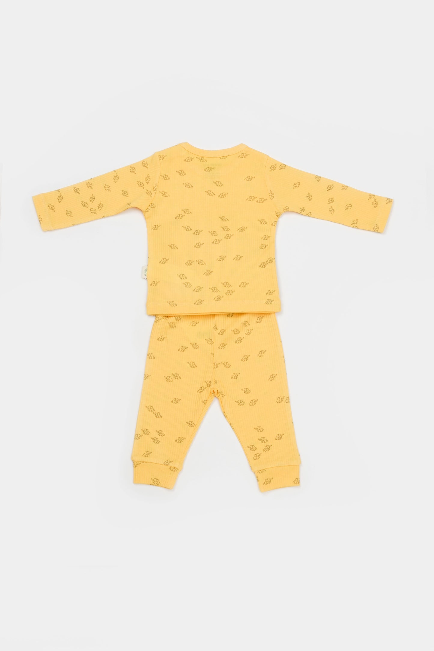 Three Piece Yellow Elephant Set