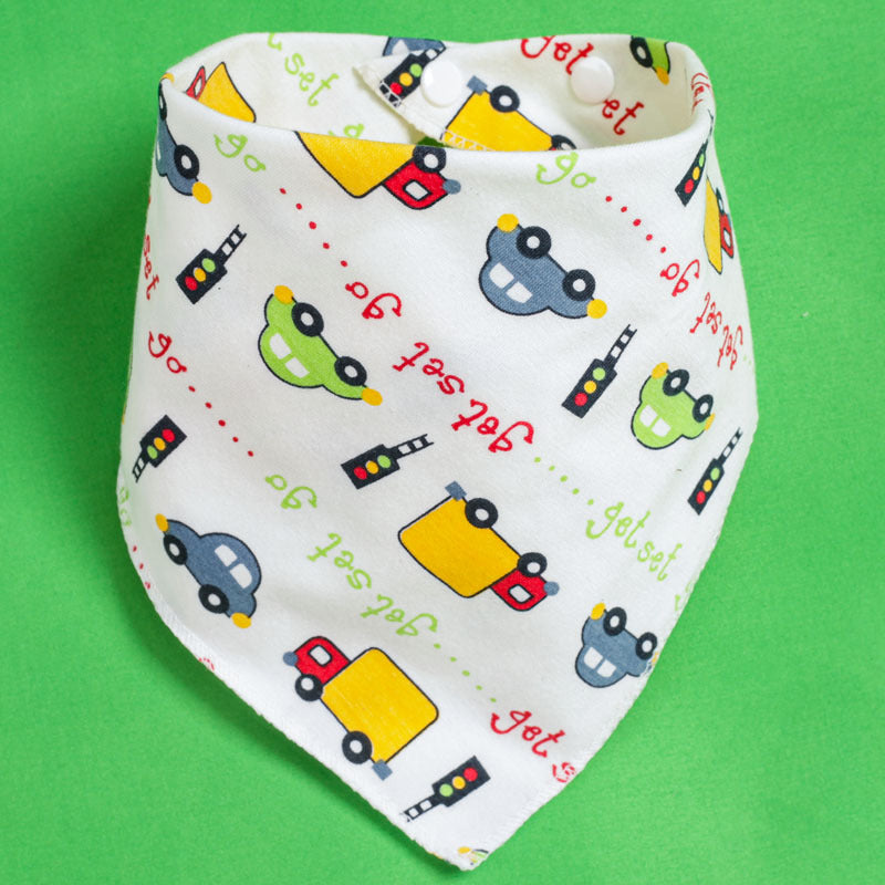 Stetson Drooling Towel Baby Triangle Towel Double Layer