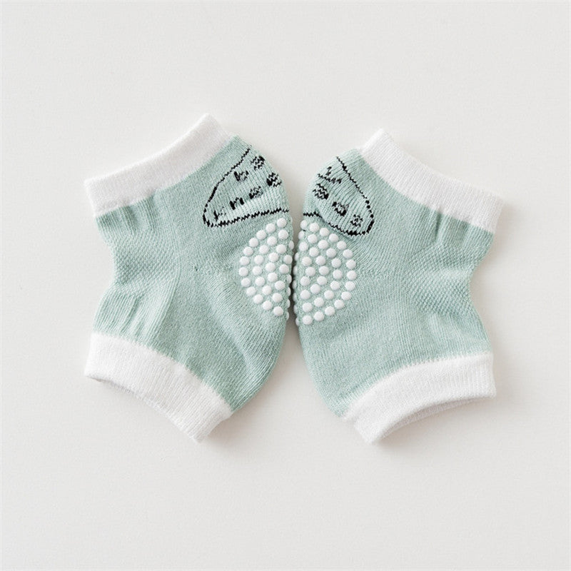 0-18 Months babys Non-slip Baby Kneecap Summer Cotton Knee Pad