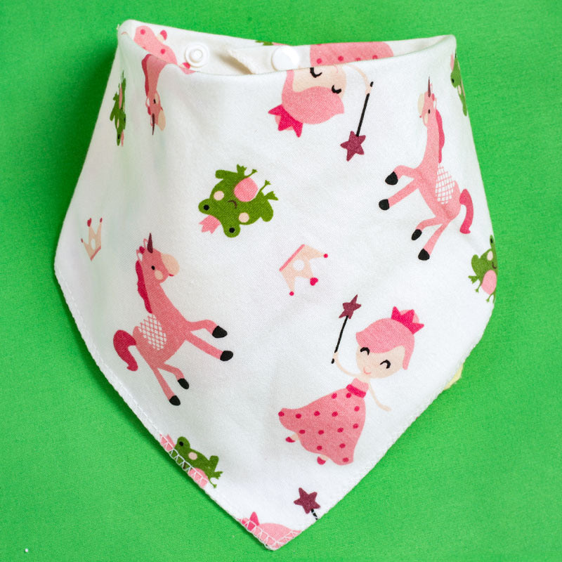 Baby Drooling Towel Baby Triangle Double Layer Headscarf