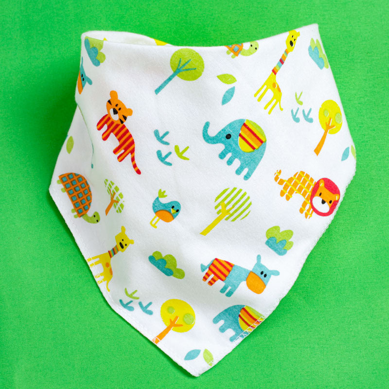 Baby Drooling Towel Baby Triangle Double Layer Headscarf